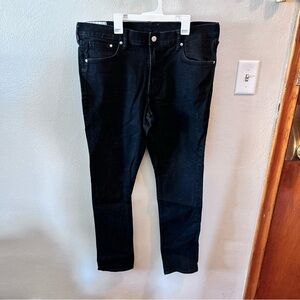 men’s black jeans 38/32